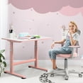 thumbnail image 2 of Costway Ensemble de Table et de Chaise de Bureau Réglable en Hauteur pour Enfants de Plus de 3 Ans Rose, 2 of 9