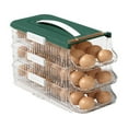 thumbnail image 1 of Étagères Rack Étagère en Fil Métallique-1x Étagère de Rangement pour Œufs Abs (Multi-Couleur, Taille Unique), 1 of 8