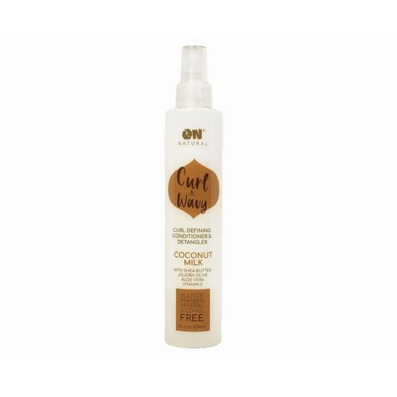 ON NATURAL - Curl n Wavy - Detangler [Coconut Milk] 8 oz