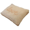 Precious Tails Love Plush Fleece Pillow Pet Dog Bed Mattress