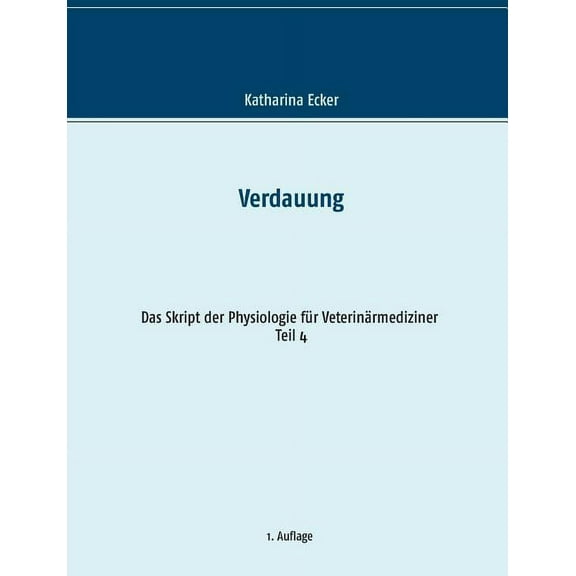 Verdauung, (Paperback)