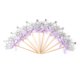 thumbnail image 1 of 10 Uds Corona Pastel Cupcake Topper Con Lazo Con Cinta Fiesta Cumpleaños Postre Decoración Plata, 1 of 5