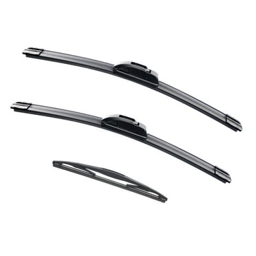 3 Wipers Factory 28" 12" 12" for Nissan Versa Note 2014-2019 Original Equipment Replacement Front with Rear Windshield Wiper Blades Set (Pack of 3)
