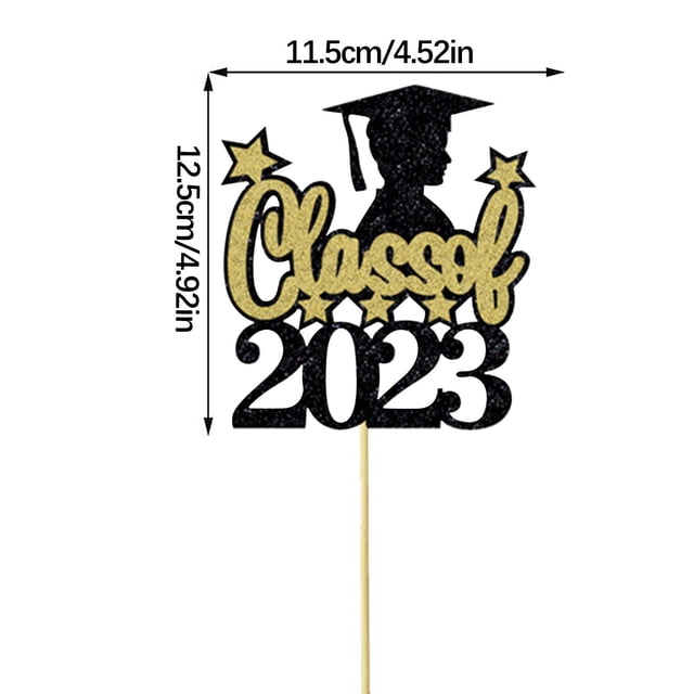 Graduation Party Cake Decoration Insert Season Of Graduation Theme Party Decoration