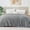 Gray, variant on Throw Blanket for Couch,Sofa,Bed, 230GSM Super Soft Striped Beige Bed Blanket for Office Picnic Travel Bedroom, Warm Cozy Lightweight Home Decor Blanket for All-Season, 50x60in