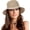 khaki, variant on Waterproof women's bucket hat UPF 50+sun protection hat, foldable women's rain hat, lightweight hiking hat