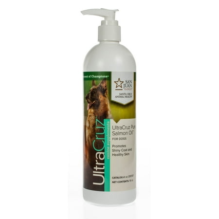 UPC: 0810500021210 | UltraCruz Canine Pure Salmon Oil Supplement for Dogs  16 oz