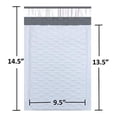 thumbnail image 5 of Sales4Less #4 Poly Bubble Mailers 9.5x14.5 Inches Shipping Padded Envelopes Self Seal Waterproof Cushioned Mailer 50 Pack, 5 of 5
