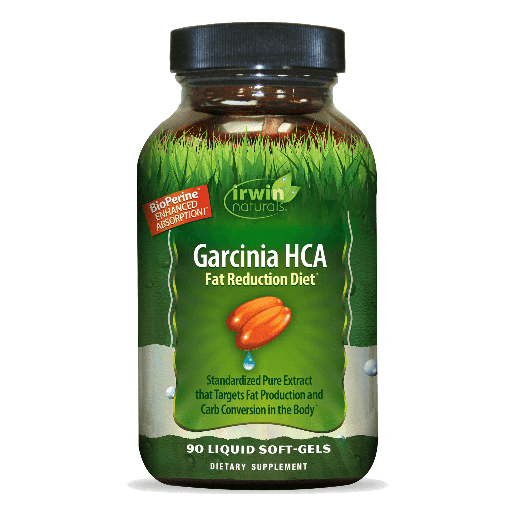Irwin Naturals Garcinia HCA Fat Reduction Diet, 72 Liquid Soft Gels
