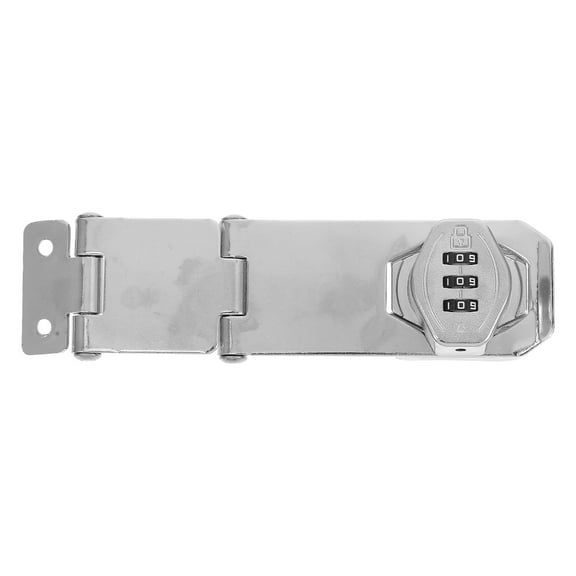 1 Set Cabinet Lock Double Hinge Password Lock for Cabinets, Metal Combination Lock, Multi-Purpose Drawer and Cabinet Security Lock