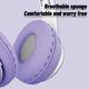 thumbnail image 3 of Auriculares inalámbricos Bluetooth plegables Txmfgh con altavoz de 40 mm, sonido envolvente 3D y diseño ergonómico para deportes y juegos. Batería de larga duración y botones multifuncionales para un, 3 of 7