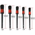 thumbnail image 5 of 5PCS Different Size Soft Car Cleaning Detailing Tool Set Automotive Auto Dirt Dust Clean Brush Wet&Dry Usage For Seats Wheels Accessory, 5 of 5