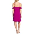 thumbnail image 2 of CeCe Womens Ruffled Cold Shoulder Shift Dress, 2 of 2