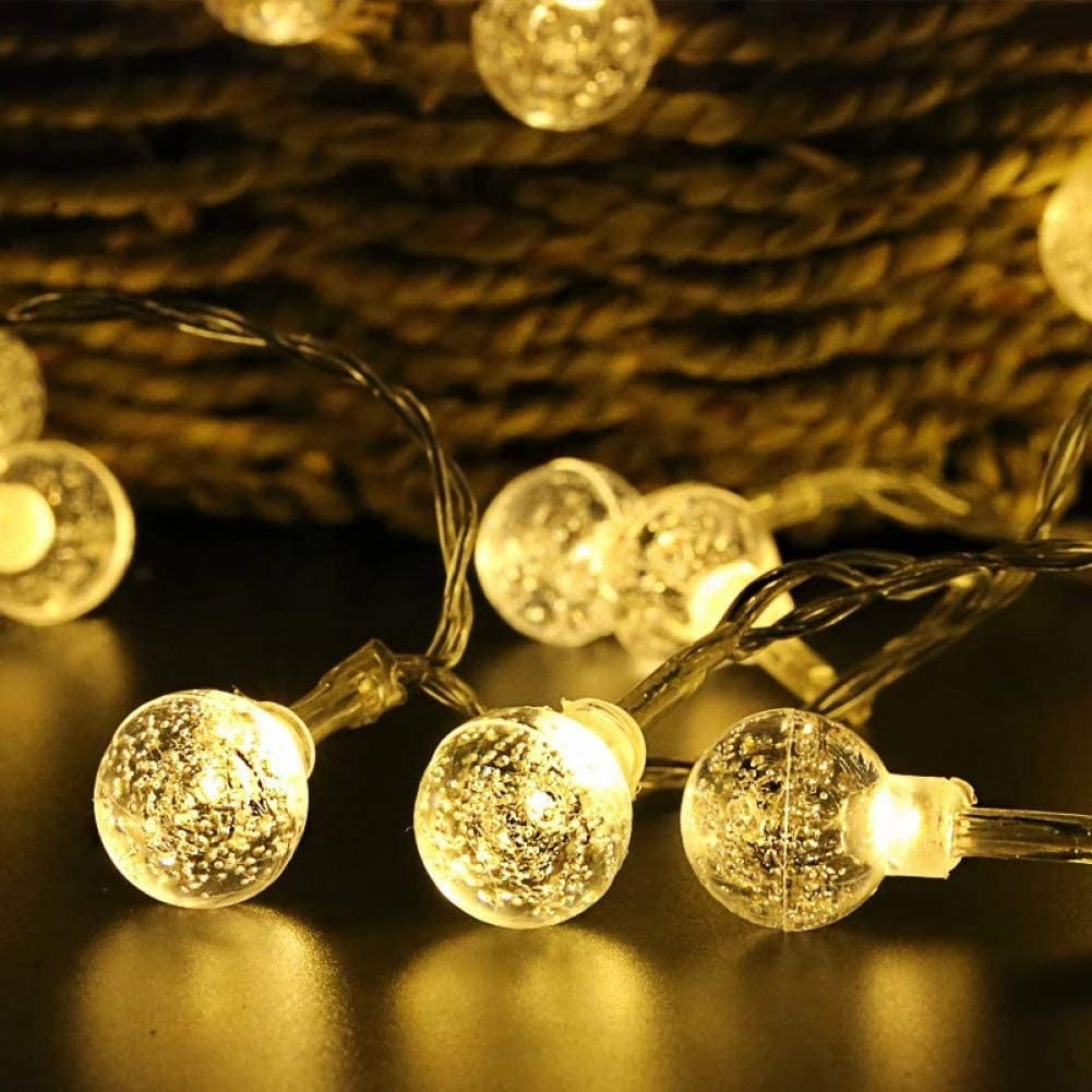 String Light Ball Lamp Holiday Christmas Lighting Garland Battery USB Indoor Led 