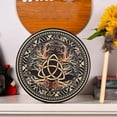 thumbnail image 2 of Tambour avec Bâtons de Tambour Guérison Spirituelle Chakra Réflexion Équilibrée Cadre de Méditation, 2 of 5
