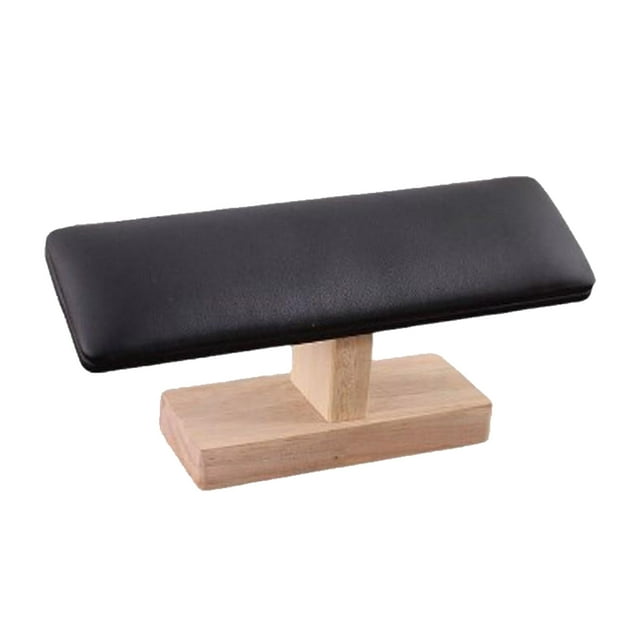 Guardurnaity Soporte de exhibición para montaje de pendientes, estante de almacenamiento, superficie lisa, soporte para multiusos para el Ropa, zapatos y accesorios Miscelánea Cuero negro