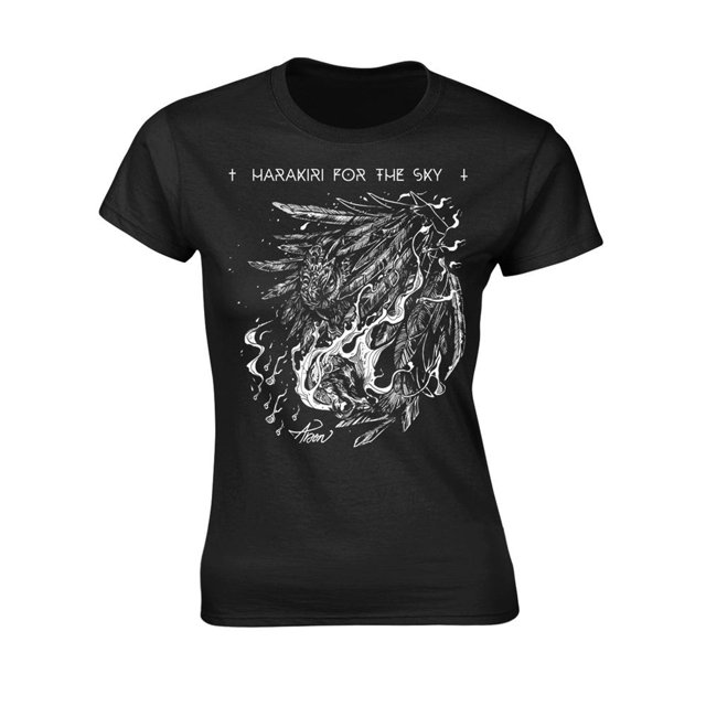 Harakiri For The Sky - Camiseta Arson para Mujer (Negro)