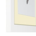 thumbnail image 5 of ArtToFrames 9x9 Matted Picture Frame with 5x5 Single Mat Photo Opening Framed in 1.25 Satin White Frame and 2 Oyster Mat (FWM-3966-9x9), 5 of 8
