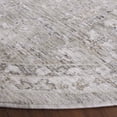 thumbnail image 3 of SAFAVIEH Mason Mia Medallion Polyester Area Rug, Beige/Dark Gray, 6'3" x 6'3" Round, 3 of 10