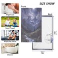 thumbnail image 6 of Yayeee 100% Cotton Hand Towels for Bathroom 16" x 28" Soft Absorbent Kitchen Towel, Moonlight Mountain, 6 of 7