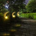 thumbnail image 2 of Solar light outdoor garden decoration garden moon light, 2 of 7