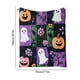thumbnail image 3 of Manta de franela | Chal con estampado de fantasmas de Halloween | Manta ligera de poliéster para todas las estaciones, ideal para decoración del hogar, sofá, cama, camping, 3 of 6