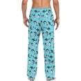 thumbnail image 2 of Top-kevin Funny Dolphin Pajama Pants Men's Lounge Pants Straight-Fit Men Pajama Bottoms, 2 of 7