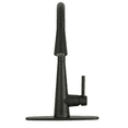 thumbnail image 2 of MONOMANDO PARA COCINA SLEEK 7864BL NEGRO MATE MOEN 322272, 2 of 4