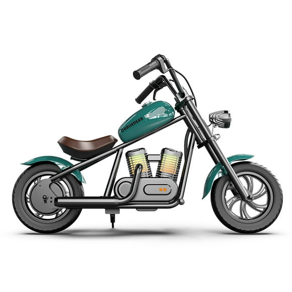 Moto Eléctrica Infantil Hyper Gogo Challenger R12 Plus Color Azul