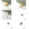 thumbnail image 2 of Hollowed Out School Stationery Student Gifts With Tassel Brass Book Clip Reading Mark Leaf Metal Bookmark Books Accessories TYPE D, 2 of 8