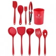 thumbnail image 1 of Silicona 10 Unids/set Juego De Cuchara De Espátula Utensilios De Cocina, Espátula De Cocina, Para Restaurante Hogar Cocina Herramientas Prácticas ANGGREK Otros, 1 of 8