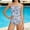 Sky Blue, variant on ibiyuan Girls One Piece Swimsuits Adjustable Strap Cute Camisole Ruffle Baby Girl Bathing Suit Stretch Trim Wrap Tie Back Girls Swimsuit Size 7 Cute Pattern Print Swimwear