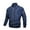 a_Dark Blue, variant on Mens Casual Lightweight Zip Up Bomber Jackets Solid Long Sleeve Windbreaker Coat Jackets with Pockets Fashion Spring Fall Clothes 3X 4X 5X (Available in Big & Tall)