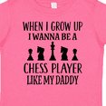 thumbnail image 4 of Inktastic Futre Chess Player Like Daddy Boys or Girls Toddler T-Shirt, 4 of 5
