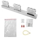 thumbnail image 1 of Lámpara de espejo 6000-6500K Blanco 12W Luz de espejo Lámpara de pared de maquillaje LED impermeable para baño, dormitorio, 3 cabezas, 9W Monstrate HA001185-02B, 1 of 7