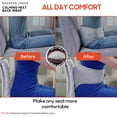 thumbnail image 3 of Calming Heat Back Wrap by Sharper Image with Power Pack | Cordless Electric Inflatable Heating Pad, Auto Shut-Off, Gift for Holidays, Women & Men | 3, 3 of 6