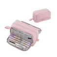 thumbnail image 4 of 100Fens Solid Color Pencil Case Large Capacity Four Open Pencil Case Stationery Box for Men and Women Multifunctional Solid Color Pencil Case, 4 of 7