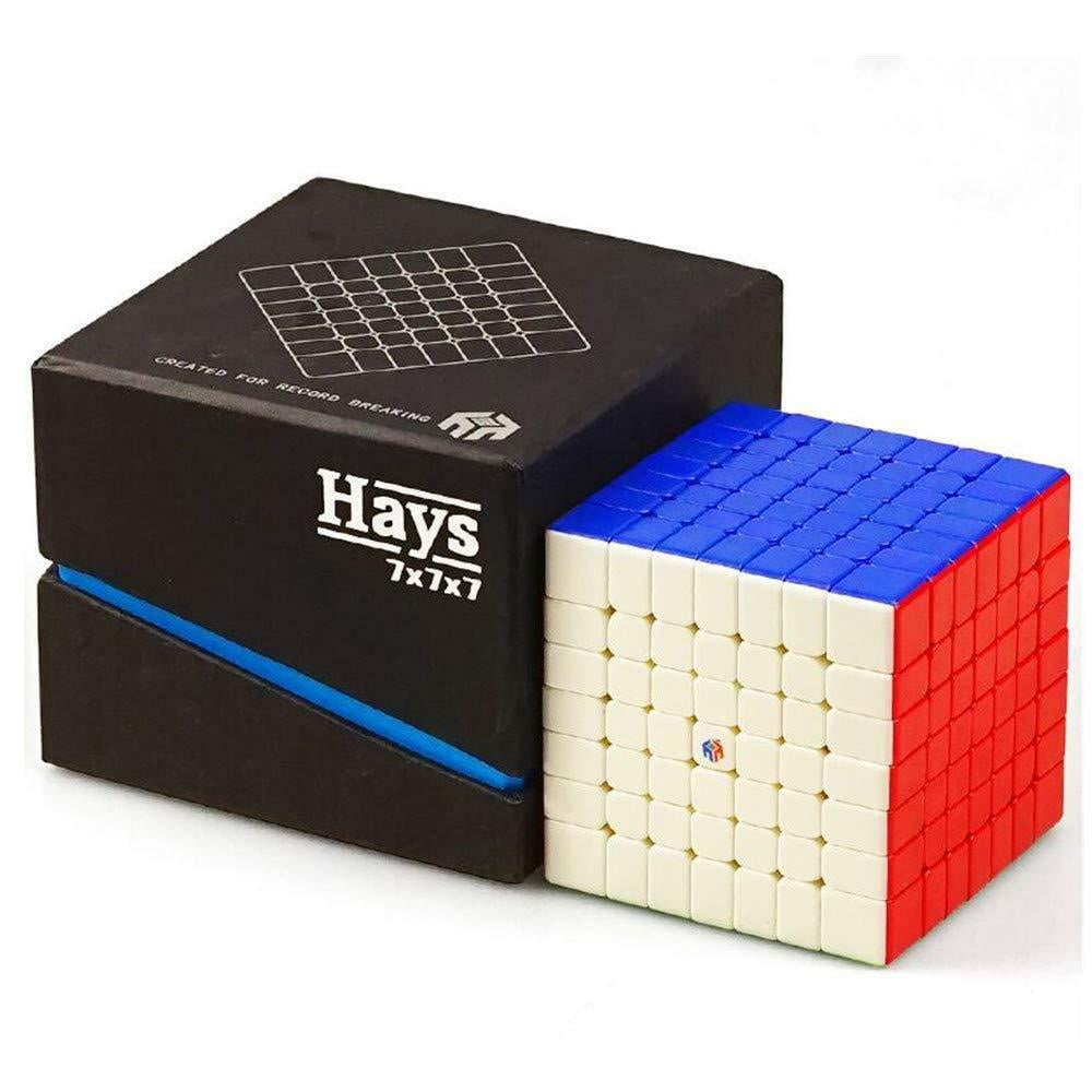YuXin 7x7 Fastest Speed Cube Twist Magic Puzzle Toy Stickerless World Record NEW 