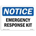 thumbnail image 1 of SignMission OS-NS-A-1014-L-15581 10 x 14 Po Panneau d'Avertissement OSHA - Trousse d'Intervention d'Urgence, 1 of 1