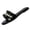 Black, variant on Wensltd Women Casual Sandals Open Toe Flat Sandals Wide Width Daily Beach Solid Color Black