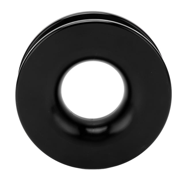 Atv Winch Snatch Recovery Ring 41000lbs Breaking Strength For 7/16in 1/2in Soft Shackle With 3/16in 1/4in 3/8in Ropes Black