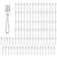 thumbnail image 1 of 100 piezas 1/12 vajilla para casa de muñecas, vajilla para casa de muñecas, adornos, juguetes para juego de imitación, cuchara, tenedor, cuchillo para tenedor de plata, 1 of 8