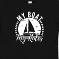 thumbnail image 4 of Inktastic Sailing Captain My Boat My Rules Boys or Girls Baby T-Shirt, 4 of 5