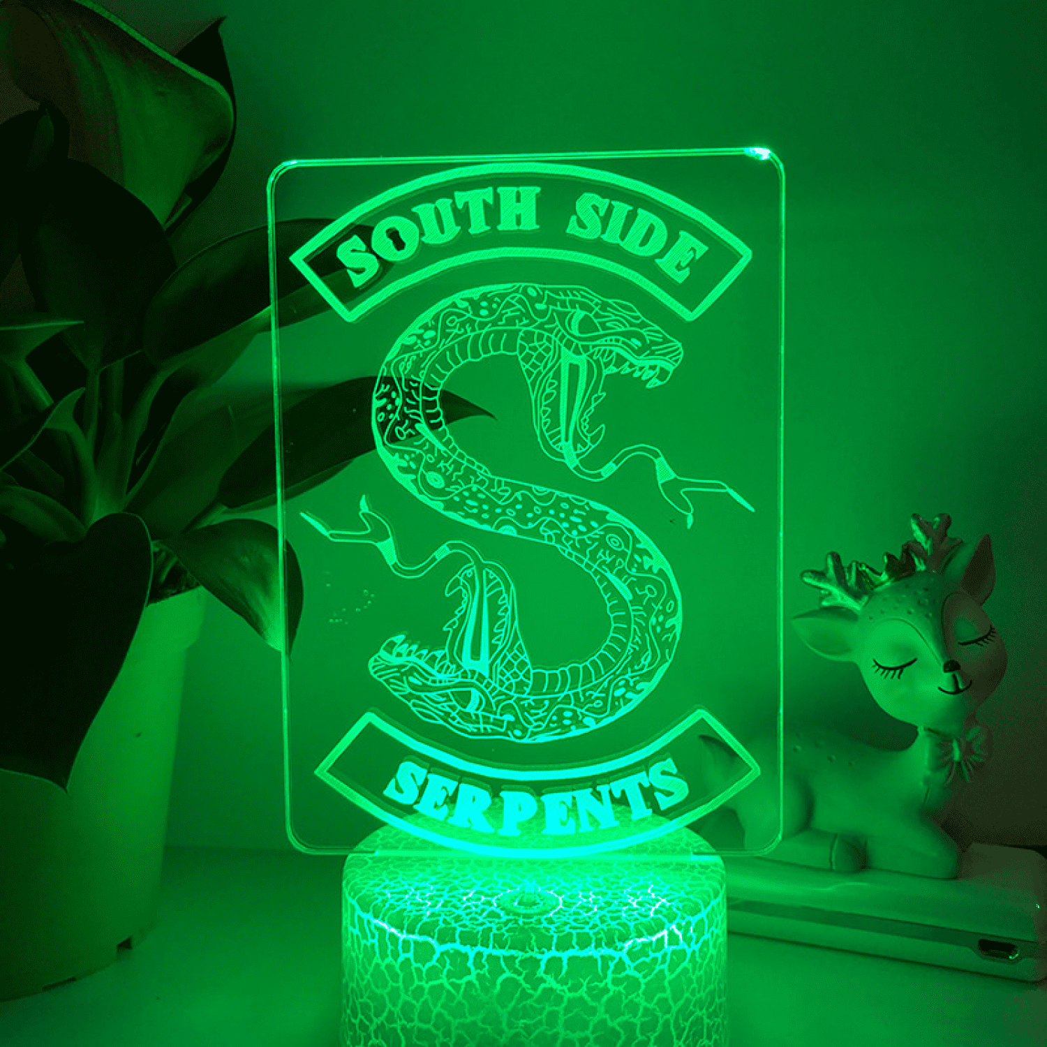 snake night light