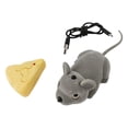 thumbnail image 3 of Juguete de ratón de control remoto, ratones interactivos Juguete de gato Simulación Juguetes de simulación RC para mascota Gato Cachorro Niños, 3 of 9