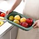 thumbnail image 2 of Collapsible Sink Colanders and Strainers Basket Extendable Plastic Fruit Vegetable Strainer, 2 of 4