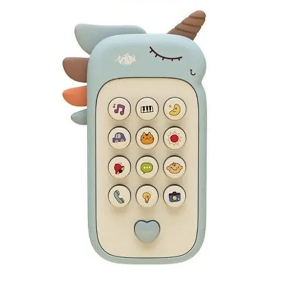 Baby Telephone Music Toy Sound Machine Kids Infant Early Educational Mobile Phone Gift for Baby