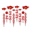 thumbnail image 2 of Decoración de techo de año Nuevo chino, personaje Fu 2026, adorno tradicional creativo y resistente rojo para celebraciones, fiestas y hogares. Caballo, 2 of 8