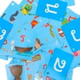 Study Cards Letter Flashcards 45 Pcs Blank Vocabulary Builder for Adults Animal Baby