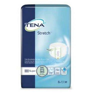 Essity HMS North America Inc Adult Incontinent Brief TENA Stretch Bariatric Tab Closure 3X-Large Disposable Heavy Absorbency Case of 32